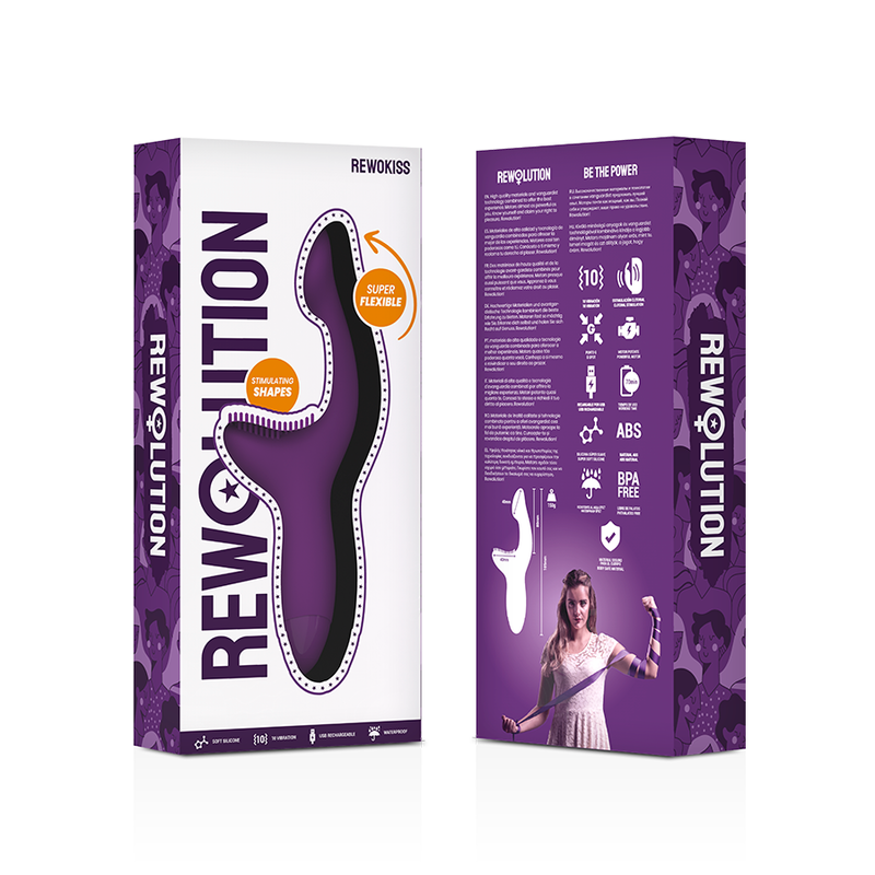 REWOLUTION - REWOKISS VIBRATEUR POINT STIMULATEUR REWOLUTION