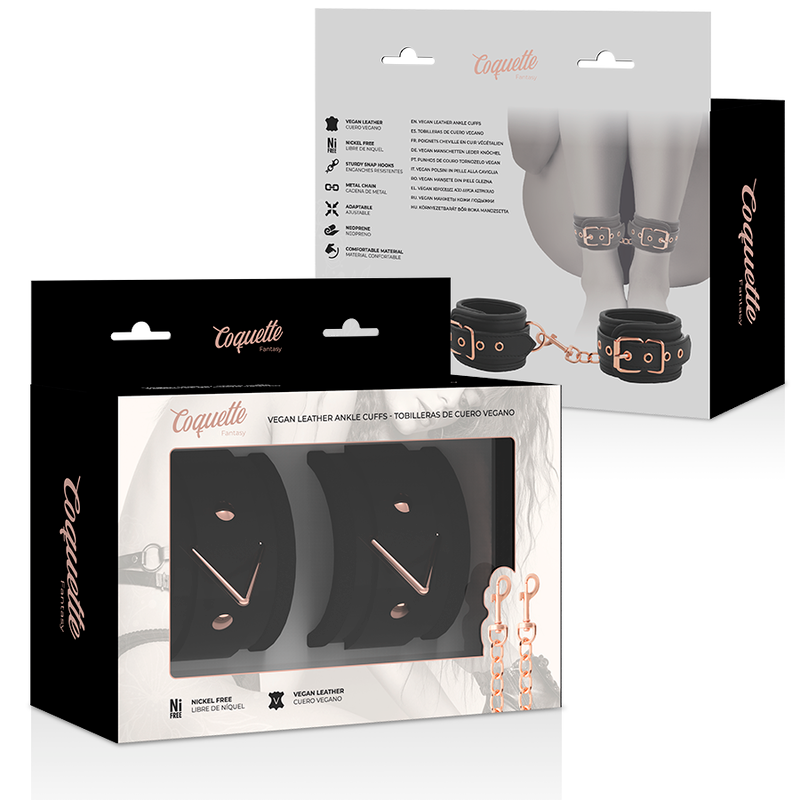 COQUETTE CHIC DESIRE - CHEVILLES FANTAISIE AVEC DOUBLURE EN NÉOPRÈNE COQUETTE FANTASY
