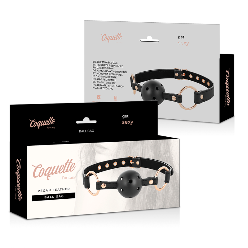 COQUETTE CHIC DESIRE - BÂILLON À BOULE RESPIRANT FANTAISIE COQUETTE FANTASY
