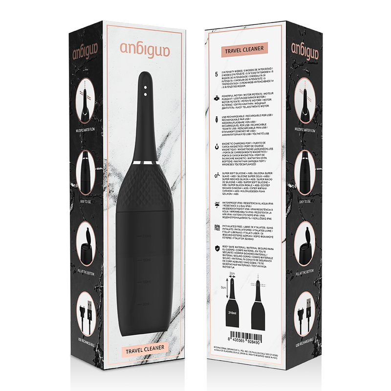 ANBIGUO - NETTOYEUR ANAL AUTOMATIQUE ULTIME 5 INTENSITÉS ANBIGUO