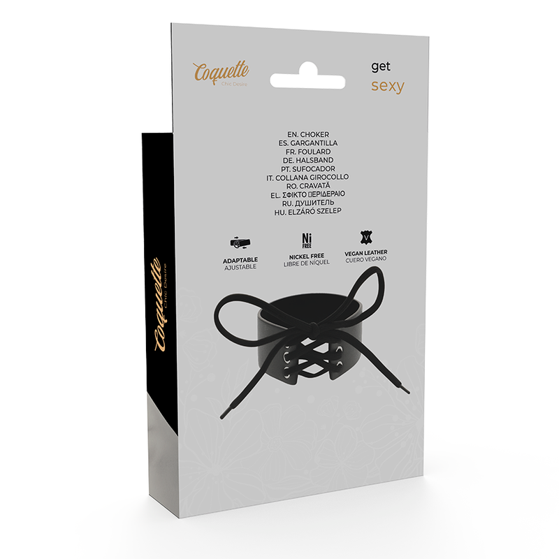 COQUETTE CHIC DESIRE - RAS DE COU EN CUIR VÉGAN COQUETTE ACCESSORIES