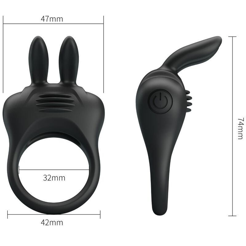 PRETTY LOVE - BAGUE VIBRANTE DAVION RABBIT PRETTY LOVE