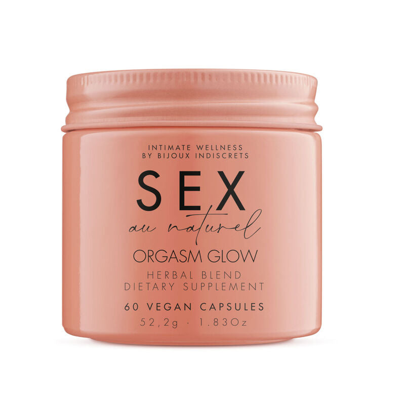 BIJOUX - COMPLÉMENT ALIMENTAIRE POUR UN ORGASME ÉCLATANT 60 CAPSULES BIJOUX AU NATUREL