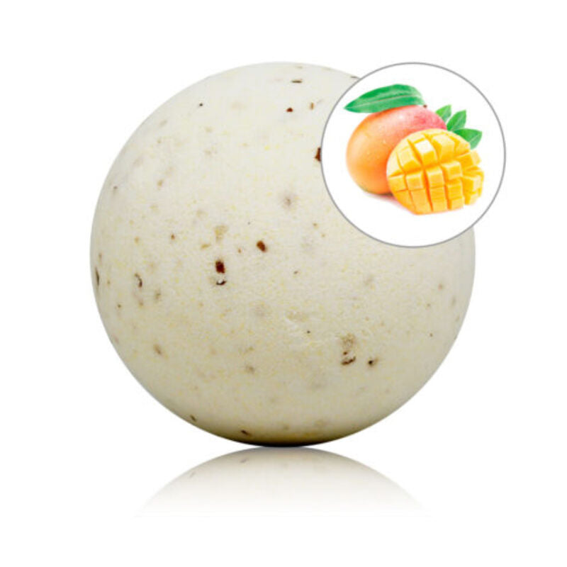TALOKA - BOMBE DE BAIN PARFUMÉE MANGUE AUX PÉTALES DE ROSE TALOKA