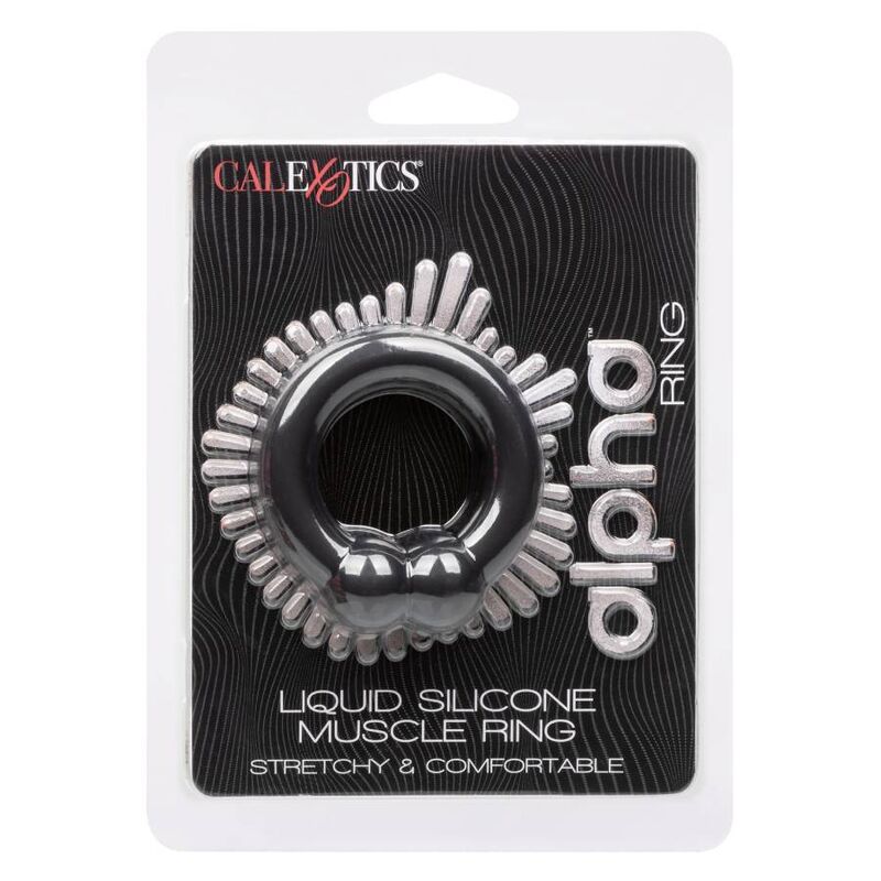 CALEXOTICS - BAGUE MUSCULAIRE ALPHA NOIR CALEXOTICS