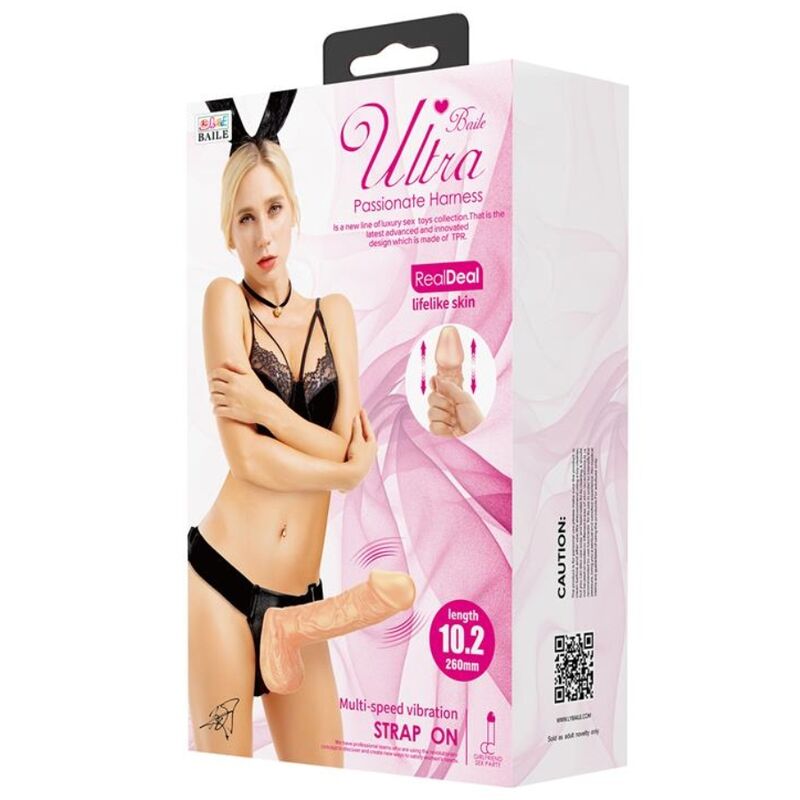 BAILE - HARNAIS DE ULTRA PASSIONNÉE 26 CM NATUREL BAILE HARNESS COLLECTION