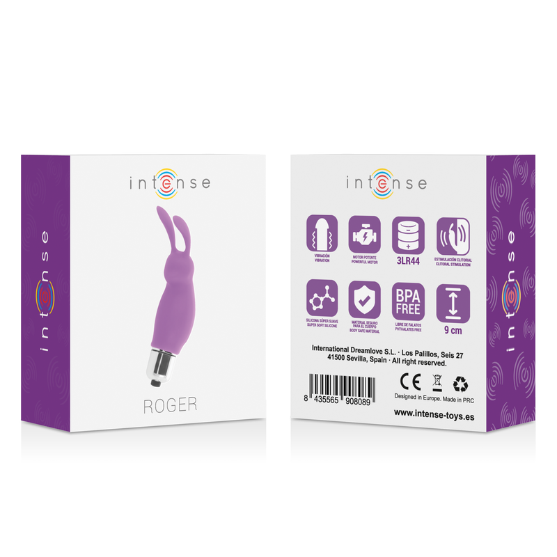 INTENSE - LAPIN ROGER LILAS INTENSE FUN TOYS