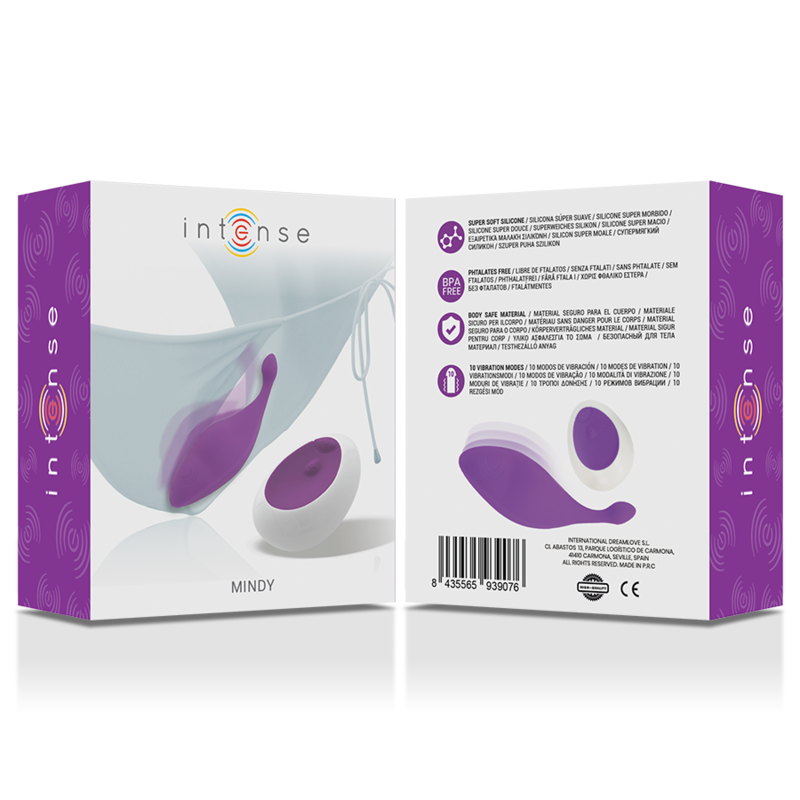 INTENSE - TÉLÉCOMMANDE MINDY PANTIE VIOLETTE INTENSE FUN TOYS