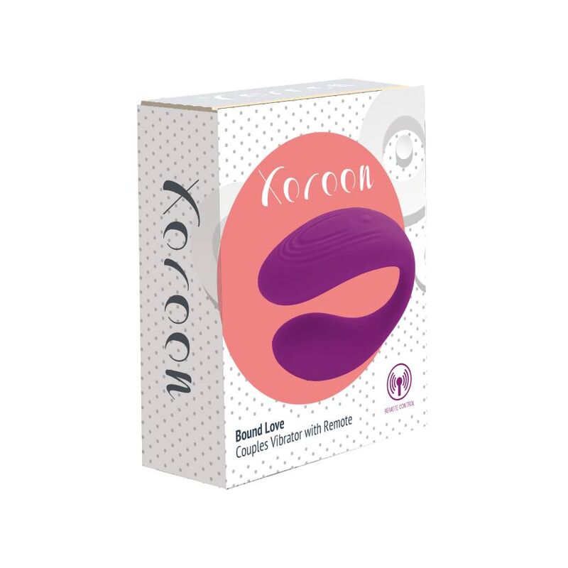 XOCOON - VIBRATEUR BOUND LOVE COUPLES VIOLET XOCOON