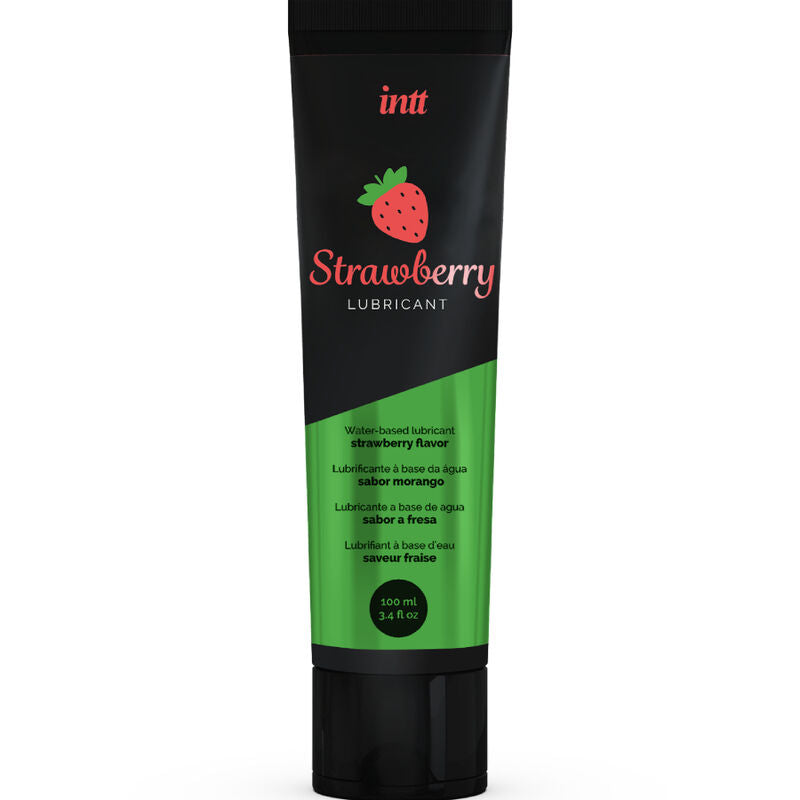 INTT LUBRICANTS - LUBRIFIANT INTIME A BASE D''EAU SAVEUR FRAISE INTT LUBRICANTS