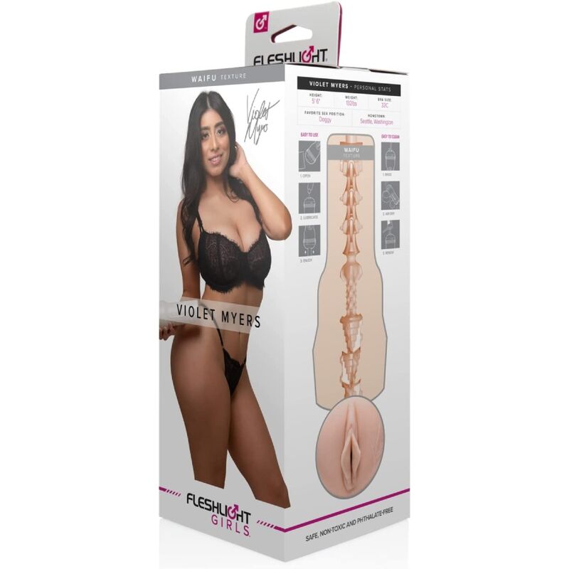 FLESHLIGHT GIRLS - VIOLET MYERS WAIFU FLESHLIGHT GIRLS