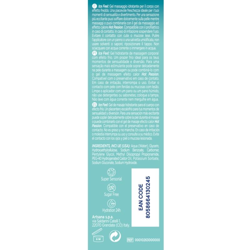 CONTROL - GEL 3 EN 1 SENSATION DE GLACE 200 ML CONTROL LUBES