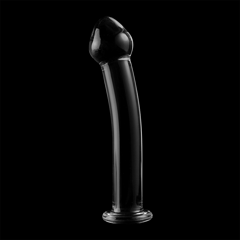 NEBULA SERIES BY IBIZA - MODÈLE 11 GODE EN VERRE BOROSILICATE CLAIR 16 CM -O- 3 CM NEBULA SERIES BY IBIZA