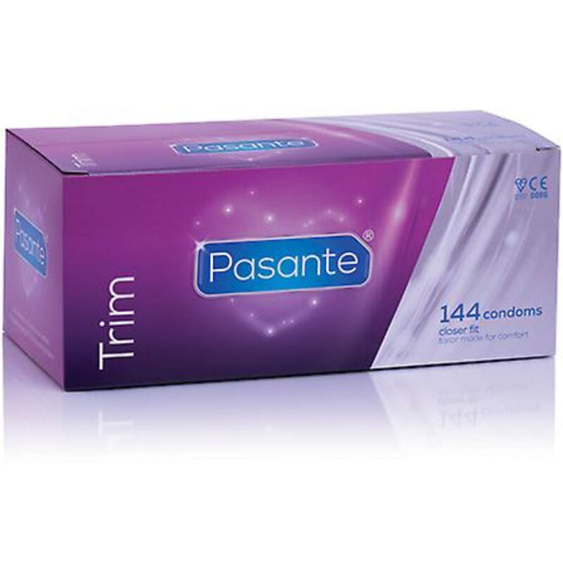 PASANTE - PRÉSERVATIFS TRIM CLOSER FIT CAJA 144 UNITÉS PASANTE