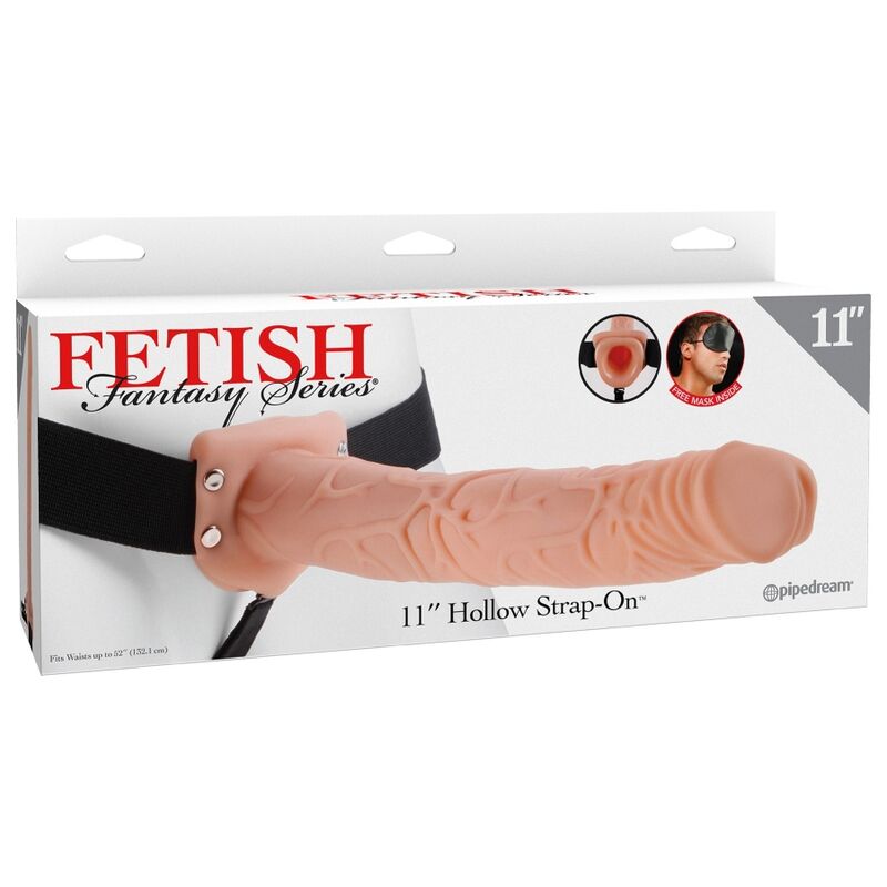 FETISH FANTASY SERIES - HARNAIS RÉGLABLE PÉNIS RÉALISTE 28 CM FETISH FANTASY SERIES