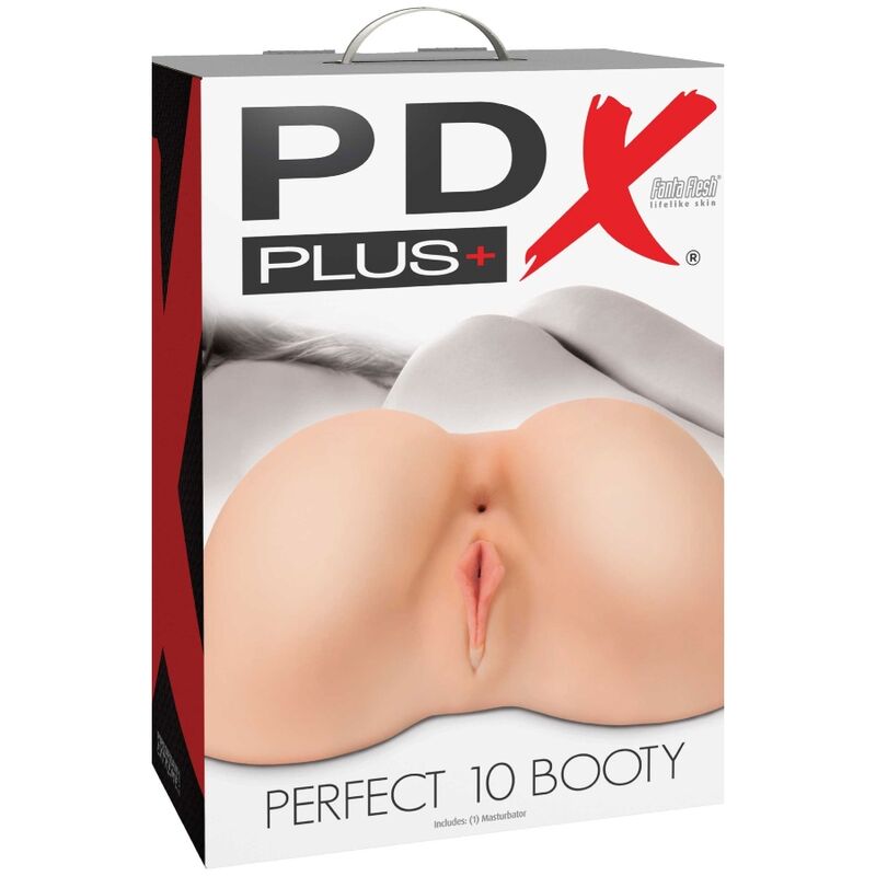 PDX PLUS - MASTURBATEUR DOUBLE ENTRÉE PERFECT 10 BOOTY PDX PLUS+