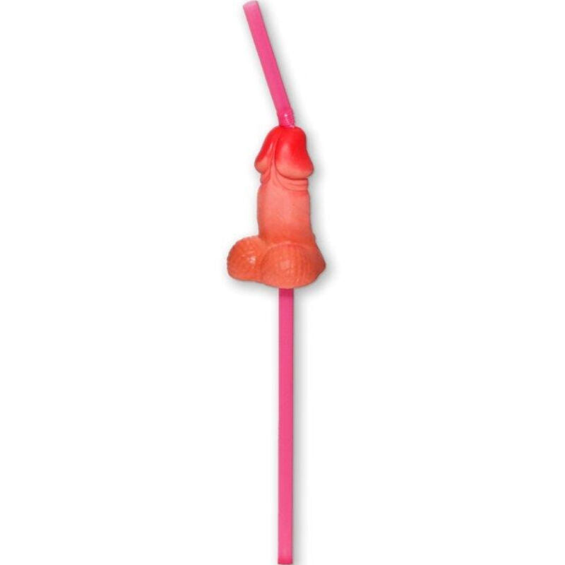 DIABLO PICANTE - SACHET DE 5 PAILLES NATURELLES GROS PÉNIS DIABLO PICANTE