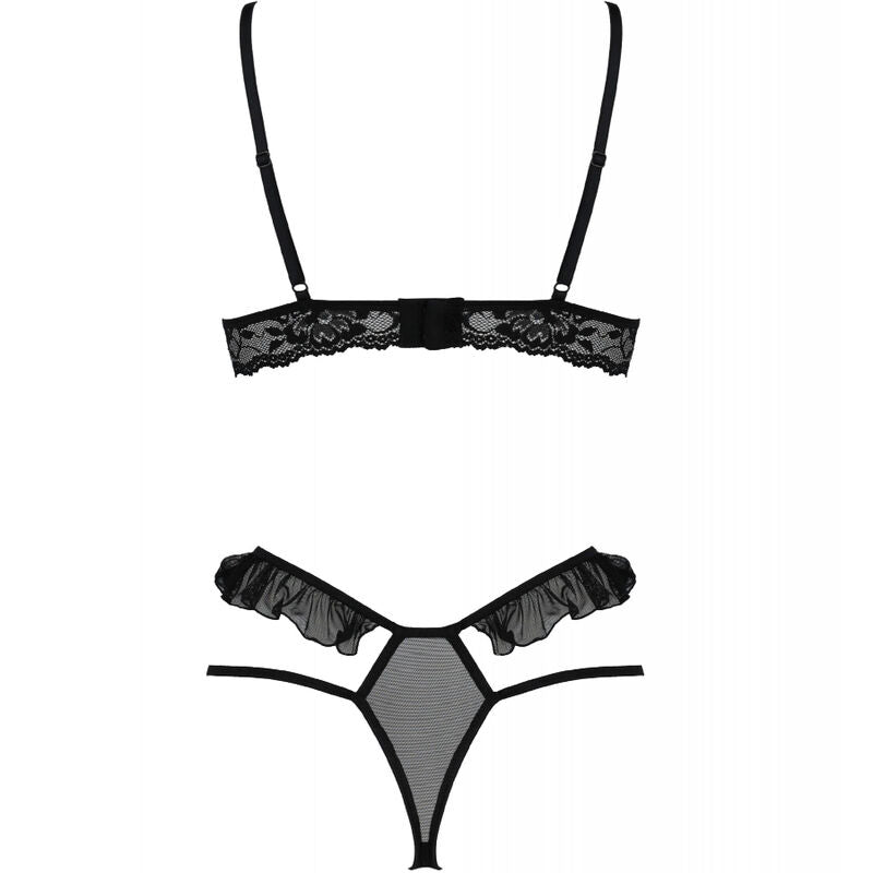 PASSION - ENSEMBLE DOLLY DEUX PIÈCES NOIR L/XL PASSION WOMAN SETS
