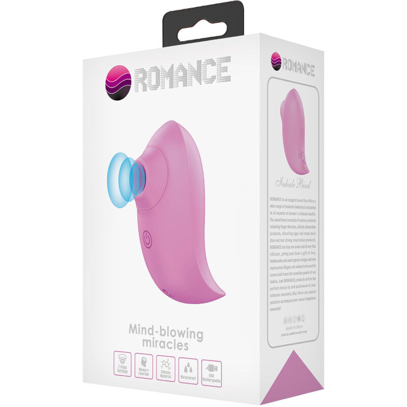ROMANCE - MINI VENTOUSE INHALE BIRD AVEC FONCTION MÉMOIRE ROMANCE