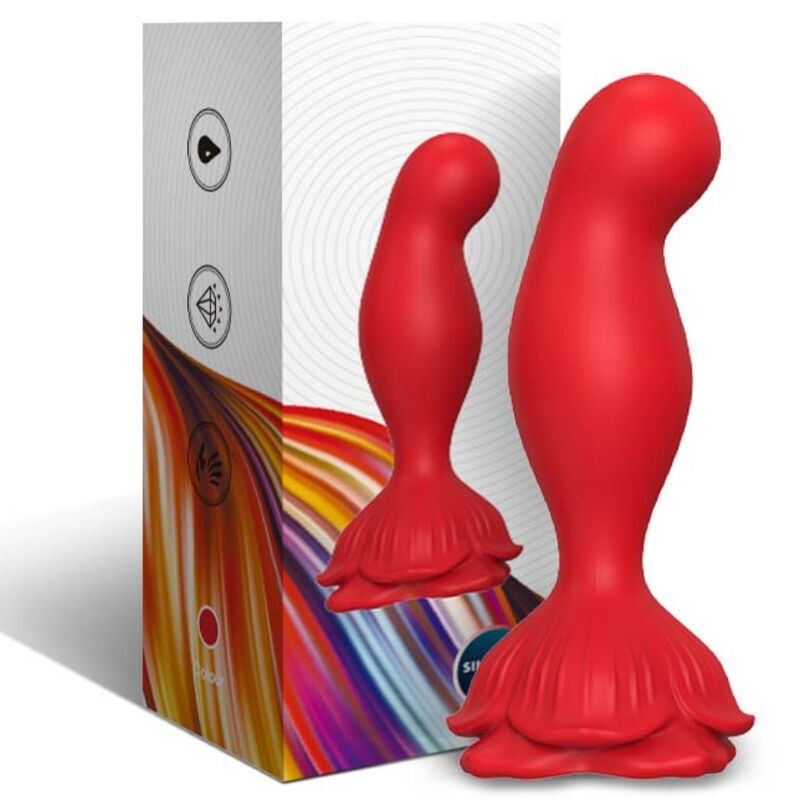ARMONY - VIBRATEUR ROSE & PLUG ANAL TÉLÉCOMMANDE ROUGE ARMONY ANAL