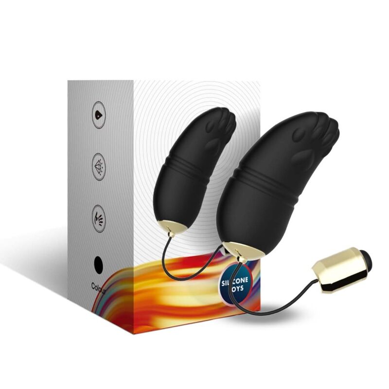 ARMONY - VIBRATEUR KITTY EGG TÉLÉCOMMANDE G-SPOT NOIR ARMONY STIMULATORS