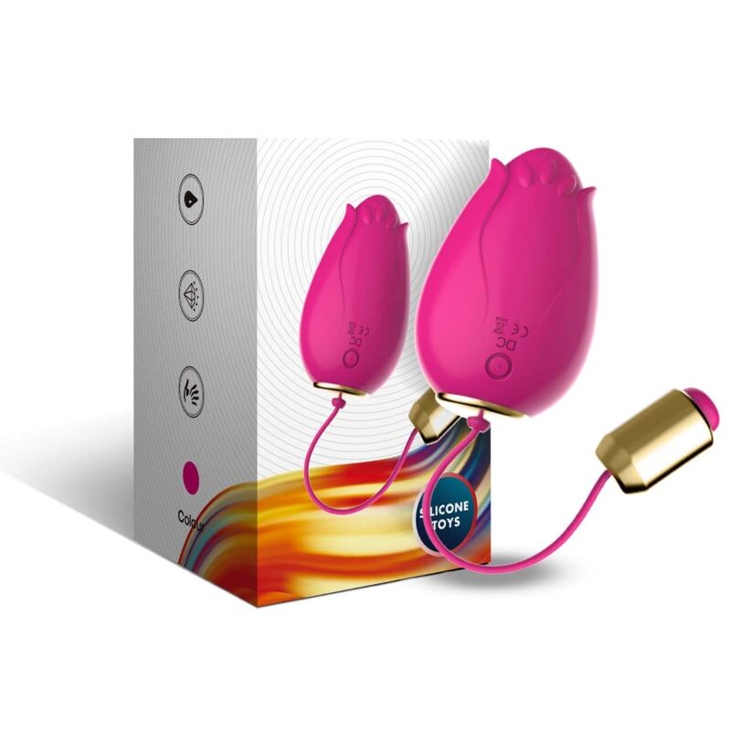 ARMONY - VIBRATEUR MANDALA EGG TÉLÉCOMMANDE G-SPOT FUCHSIA ARMONY STIMULATORS