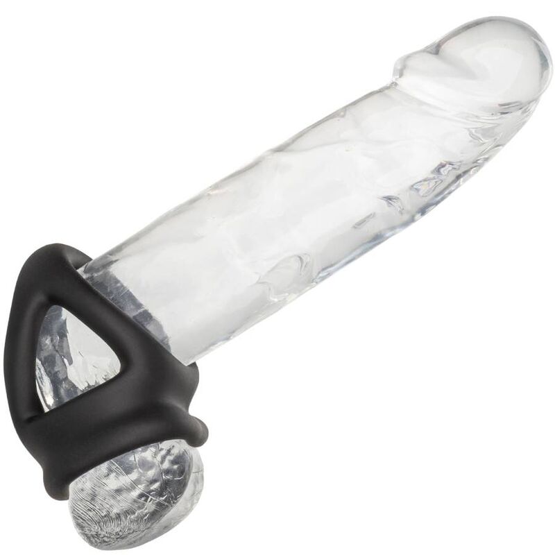 CALEXOTICS - ALPHA BAGUE DUAL CAGE NOIR CALEXOTICS