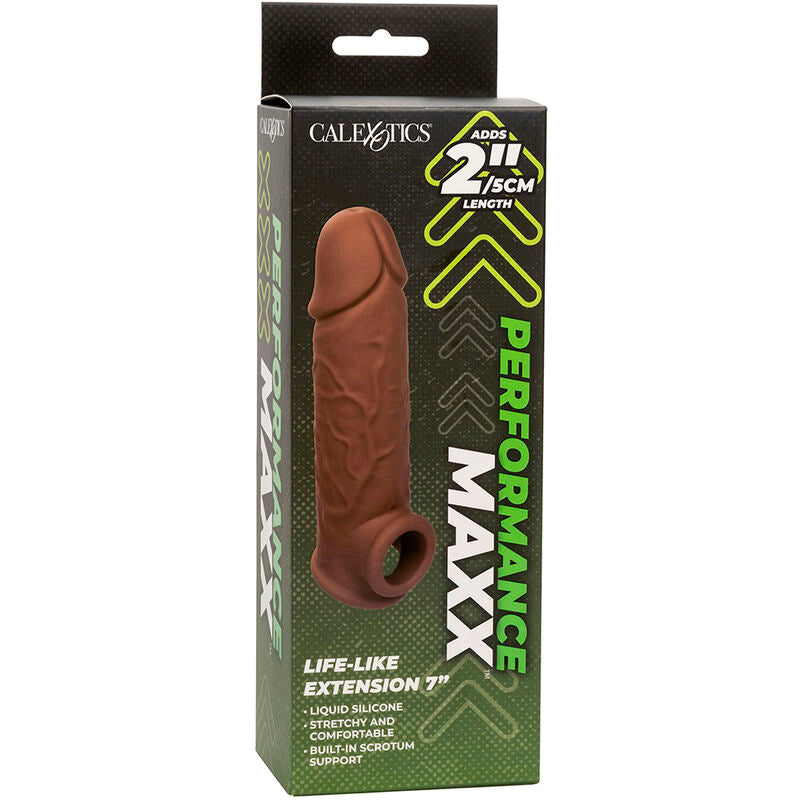 CALEXOTICS - EXTENSION PERFORMANCE MAXX LIFE-LIKE 7 PEAU MARRON CALEXOTICS