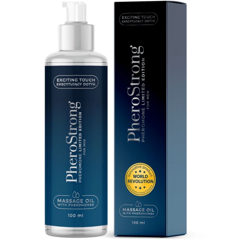 PHEROSTRONG - HUILE DE MASSAGE ÉDITION LIMITÉE POUR HOMME 100 ML PHEROSTRONG