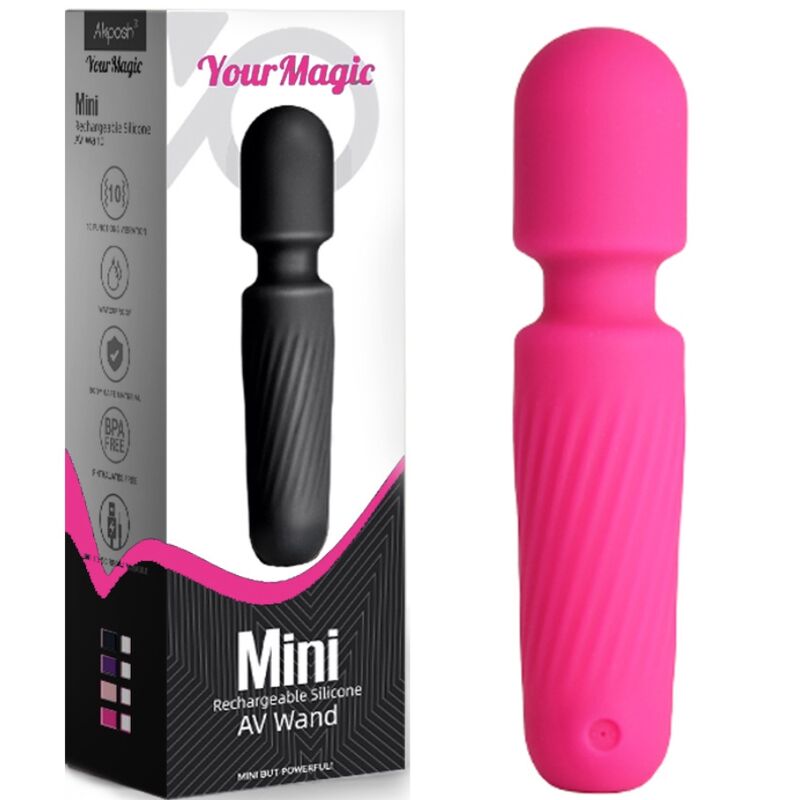 ARMONY - YOUR MAGIC MASSEUR & VIBRATEUR RECHARGEABLE 10 VIBRATIONS ROSE ARMONY MASSAGERS