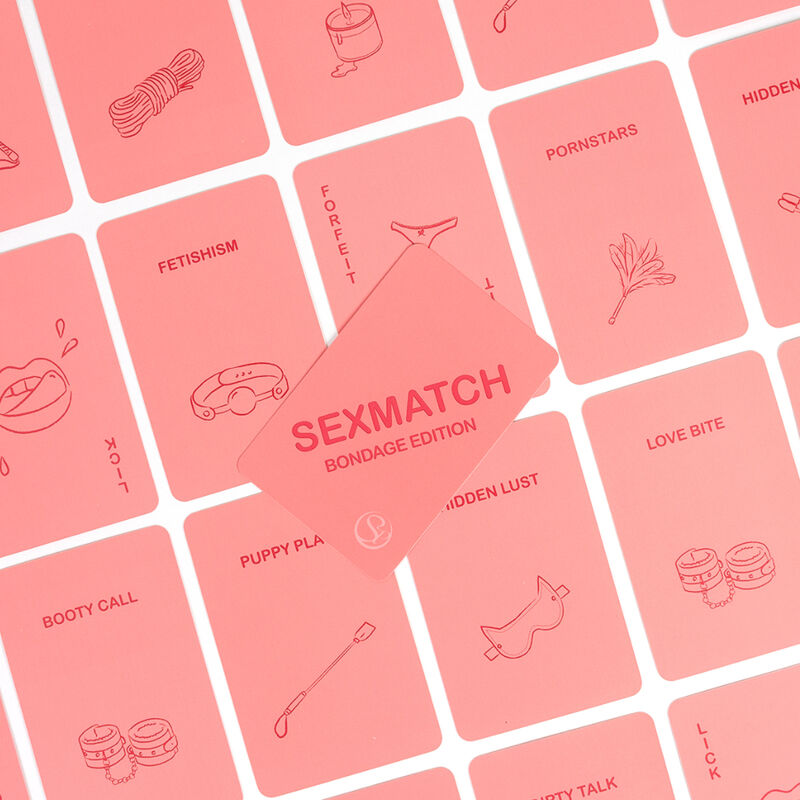 SECRETPLAY - JEU SEXMATCH ÉDITION BONDAGE SECRETPLAY 100% GAMES