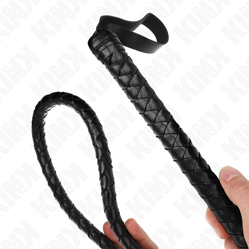 KINK - FOUET LONG SERPENT NOIR 210 CM KINK IMPACT & TOUCH