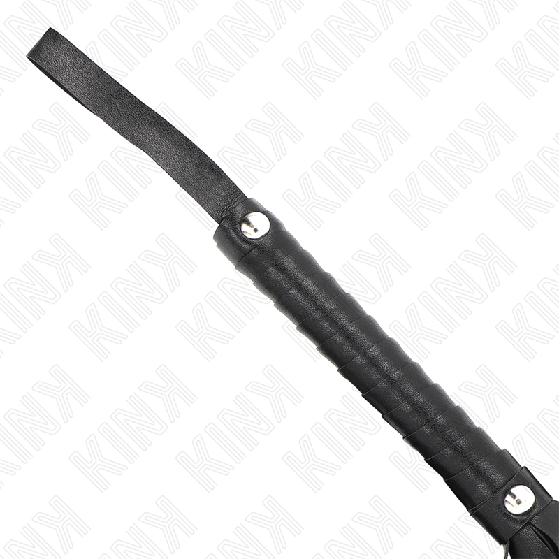 KINK - Fouet à queue large noir 48,5 CM KINK IMPACT & TOUCH