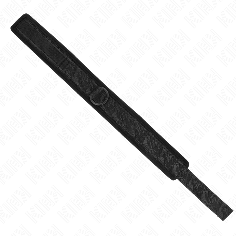 KINK - COLLIER MODÈLE BASIC AVEC LAISSE 77 CM MODÈLE 5 AJUSTABLE 34-54 CM X 5 CM KINK COLLAR & GAG