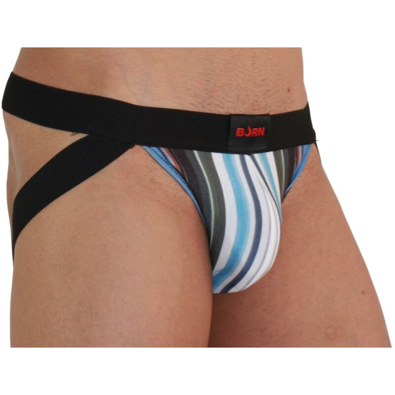 BURN - 009 JOCK MULTICOLORE / NOIR XL BURN
