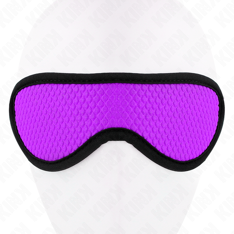 KINK - BANDAGE TEXTURÉ À ÉCAILLES AVEC BORD RECOUVERT VIOLET 20 x 7 CM KINK MASKED ALLURE