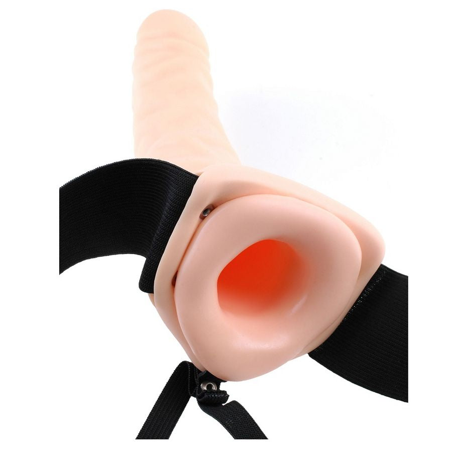 FETISH FANTASY SERIES - 19 CM CREUSE SANGLE-ON NATUREL FETISH FANTASY SERIES