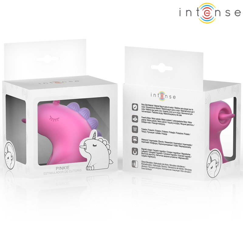 INTENSE - STIMULATEUR DE LANGUE ROTATIF À 360° PINKIE INTENSE FUN TOYS