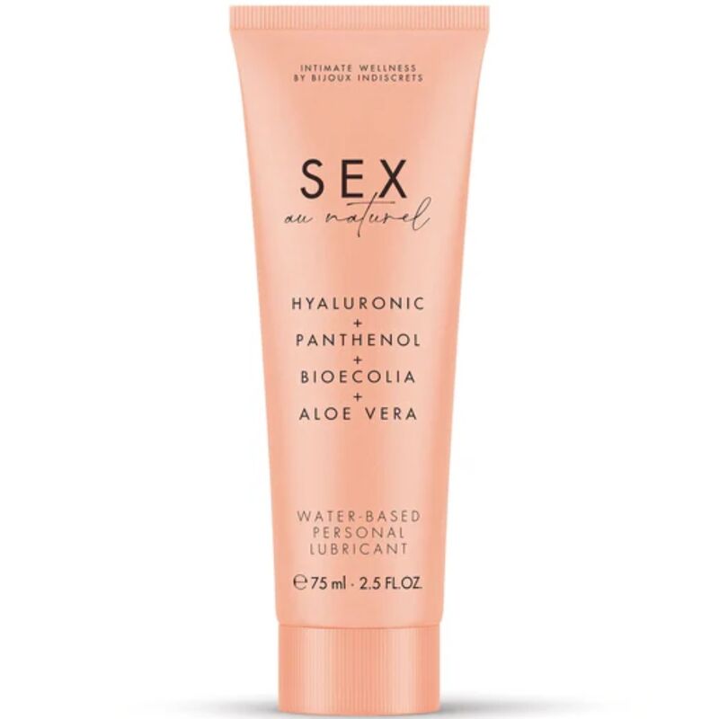 BIJOUX - LUBRIFIANT PERSONNEL À BASE D'EAU 75 ML BIJOUX AU NATUREL