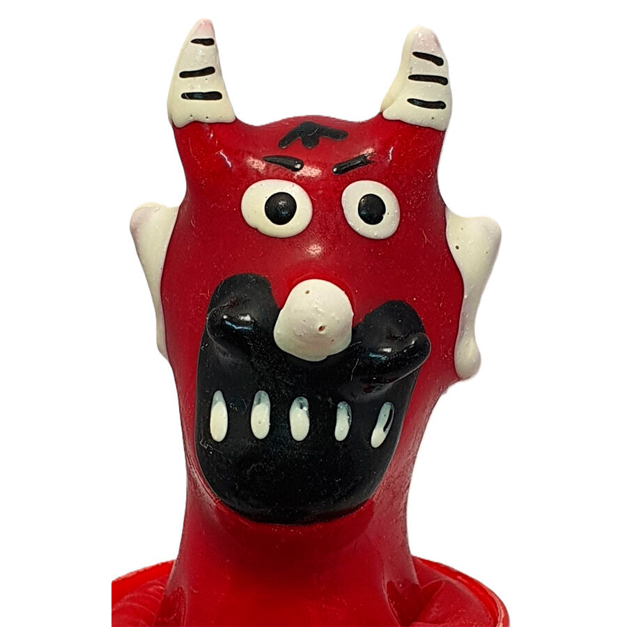 CONDOMERIE - PRÉSERVATIFS FANTAISIE PEINTS À LA MAIN MODÈLE BOUCHE DU DIABLE 2 CONDOMERIE