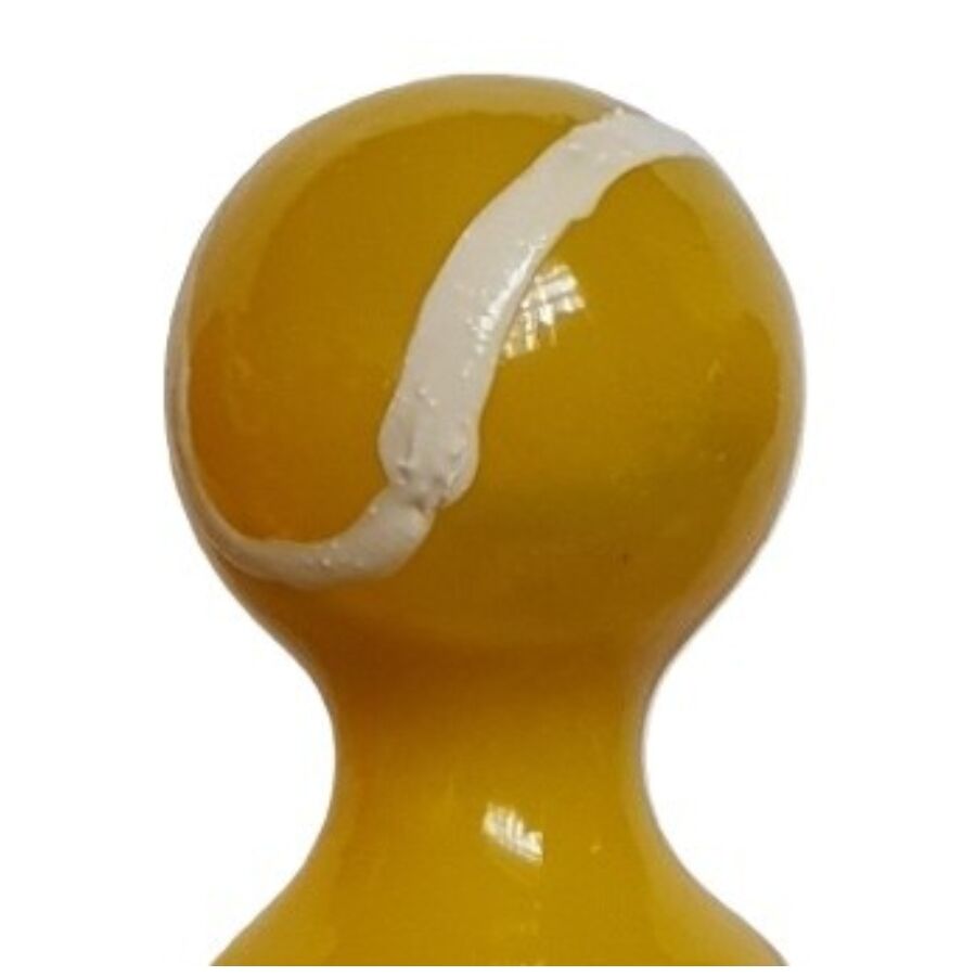 CONDOMERIE - PRÉSERVATIFS FANTAISIE PEINTS À LA MAIN BALLE DE TENNIS CONDOMERIE