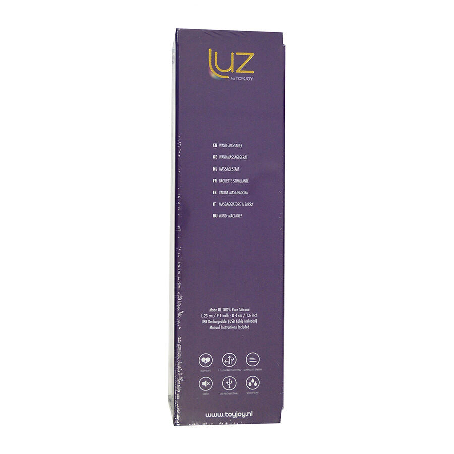 TOYJOY - BAGUETTE DE MASSAGE ZENITH LIGHT NOIRE TOYJOY