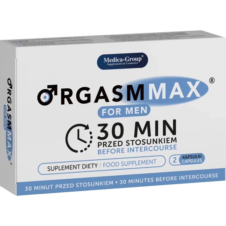 MEDICA GROUP - ORGASM MAX POUR HOMMES 2 CAPSULES MEDICA GROUP