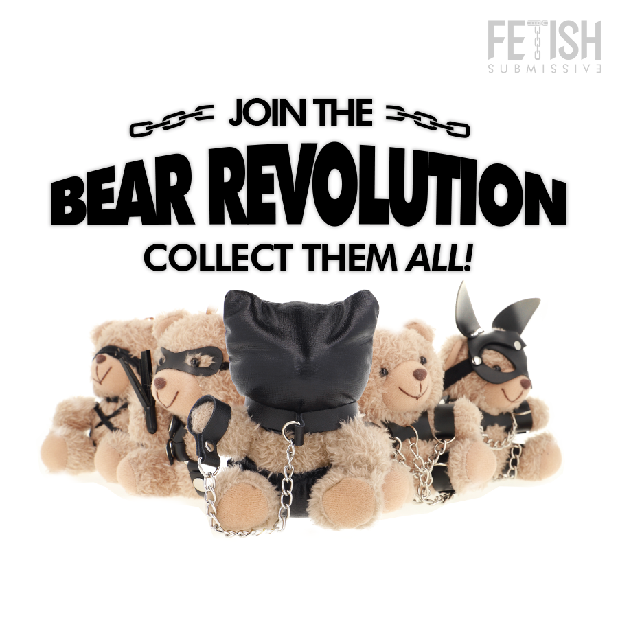 FETISH SUBMISSIVE - MOMO BDSM TEDDY BEAR MODÈLE 8 FETISH SUBMISSIVE REBEL TOYS