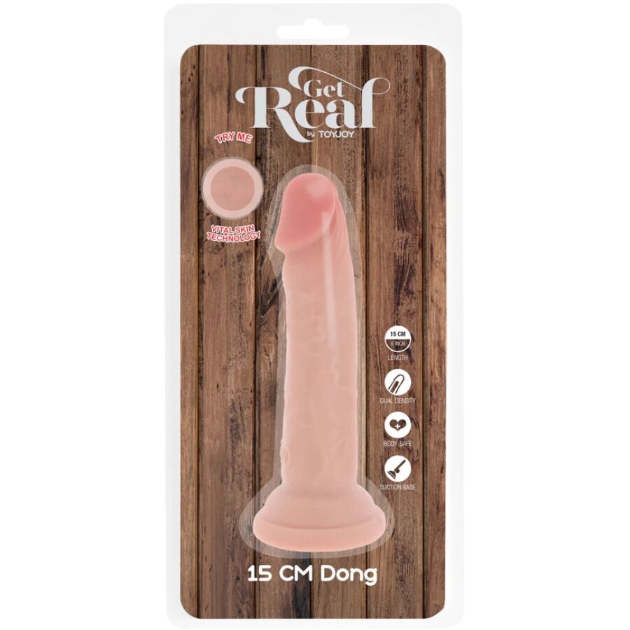 GET REAL - PÉNIS RÉALISTE DE LUXE 15 CM GET REAL