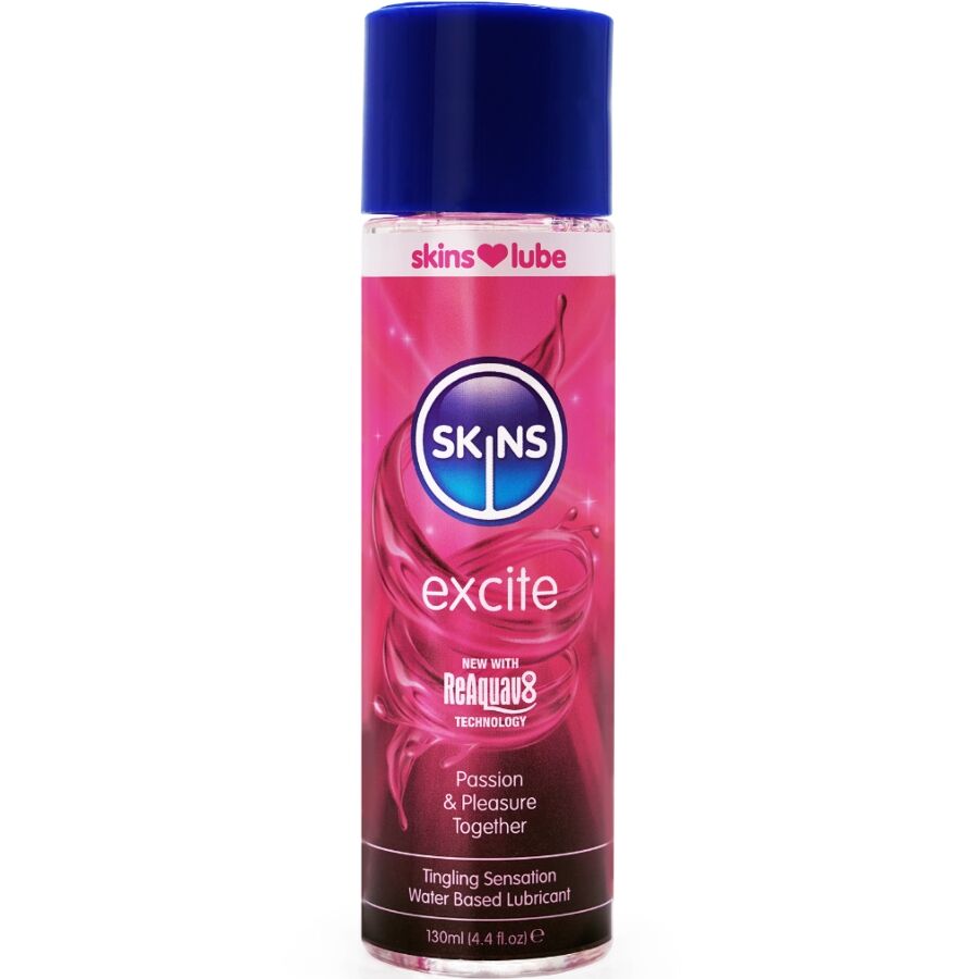 SKINS - EXCITE LUBRIFIANT À BASE D'EAU 130 ML SKINS