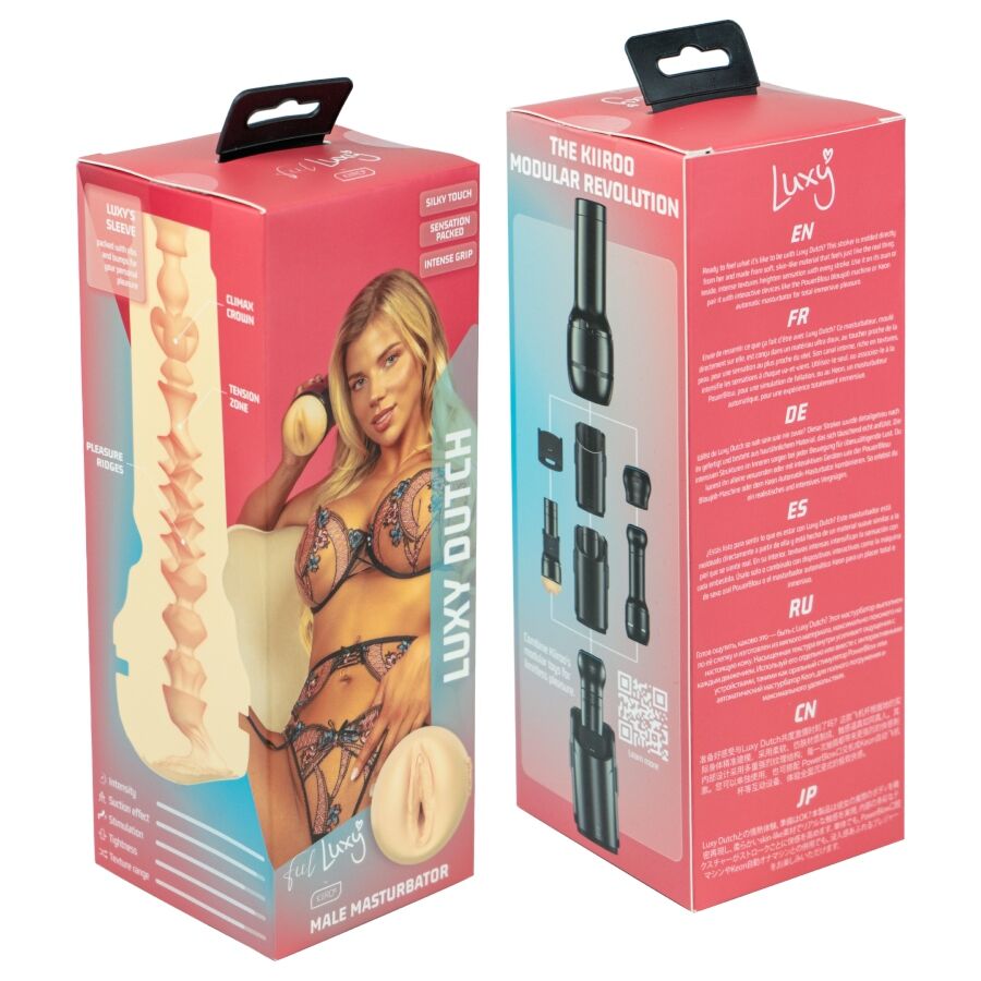KIIROO - COLLECTION DE MASTURBATEURS HOLLANDAIS FEEL LUXY KIIROO