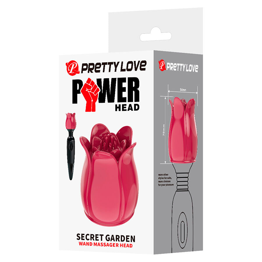 PRETTY LOVE - TÊTE DE MASSAGE ROSE PRETTY LOVE FLIRTATION