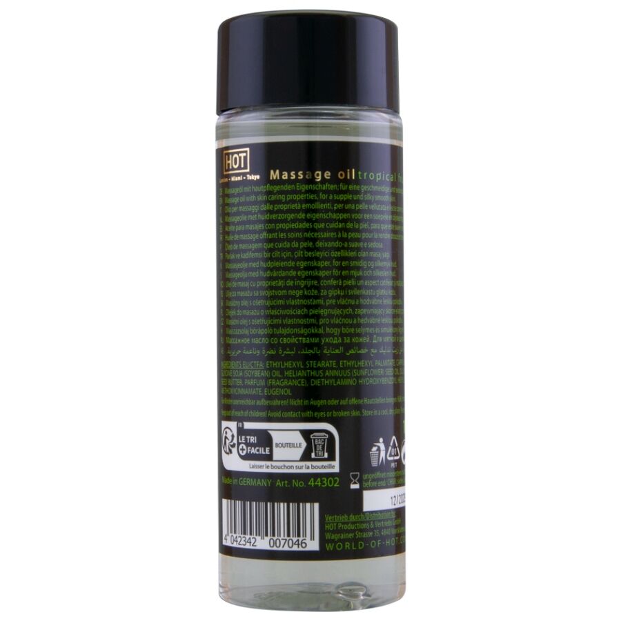 HOT - HUILE DE MASSAGE AUX FRUITS TROPICAUX 100 ML HOT