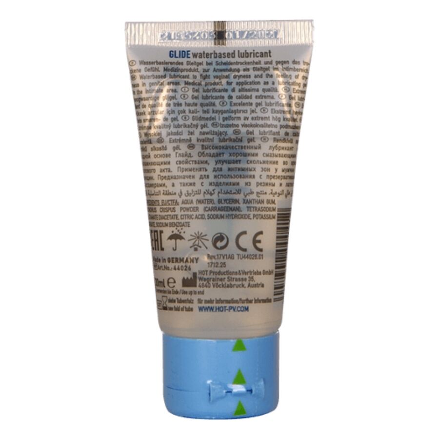 Lubrifiant à base d'eau HOT-GLIDE LIQUID PLEASURE 30 ml HOT